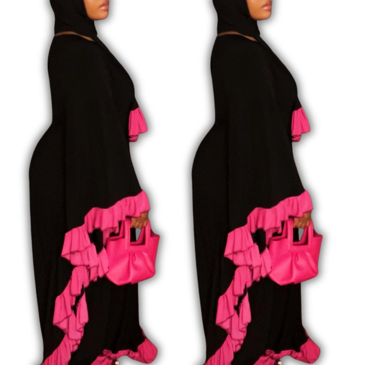 Hug Me Kaftan - 2 Tone